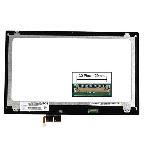 Ecran LCD + Tactile type Optronics B156XTN03.1 15.6 1366x768 