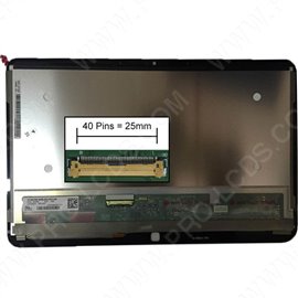 Dalle LCD + Vitre Tactile pour Dell XPS 12-9Q33 12.5 1920X1080