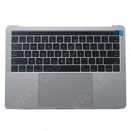 Clavier AZERTY Complet pour Apple Macbook Pro 13 A1706 Touch Bar